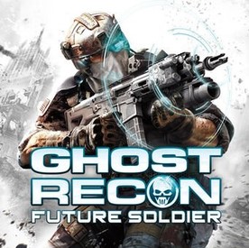 packshot for the video game called Ghost Recon future soldier
